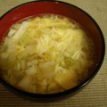 ナチクマ's cooksnap of when they made かんぴょうの卵とじ　味噌汁.