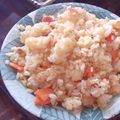 おくみな☆☆'s cooksnap of when they made 絶対パラパラになるチャーハン！(洋風).