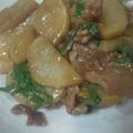 ももとちるちる's cooksnap of when they made 長芋と大葉の炒め物.