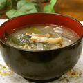 woailiaoli's cooksnap of when they made 塩麹きのこ入り豚汁.