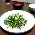 とても食いしん坊's cooksnap of when they made ☆定番にら玉☆.