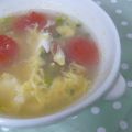 ピンクのたまご's cooksnap of when they made ザクザクトマトのスープ.