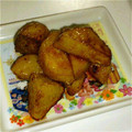 ちえとみう's cooksnap of when they made 揚げ里芋の甘辛和え.