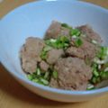 ゆっきー0428's cooksnap of when they made ヘルシー♪茹で豆腐鶏団子★保存＆ネギぽん.