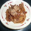 ゆうかままさん's cooksnap of when they made 簡単!!大根と豚バラ肉の甘辛炒め.