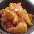 どんぴんたん's cooksnap of when they made めんたポテト.