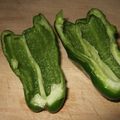 daikanon's cooksnap of when they made ピーマンの種とり方法.