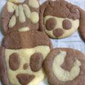 こじろうまる's cooksnap of when they made HMで簡単♪でかでかドラえもんクッキー.