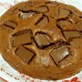 2ちろる2's cooksnap of when they made HM＆ヨーグルト☆簡単チョコレートケーキ.
