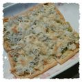 mygoat's cooksnap of when they made 油あげｄｅ和風ピッツア☆.