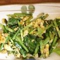 meff's cooksnap of when they made ニラ玉★しっかり味でおつまみにも★.