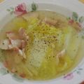 鈴ピヨ's cooksnap of when they made ベーコンと白菜のスープ.