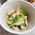 ＊＊めろん＊＊'s cooksnap of when they made レンジで1分♪豆苗とちくわのマヨポンあえ.
