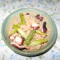 がるばんぞママ's cooksnap of when they made タコアスパラごはん.