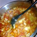 椿氏８号's cooksnap of when they made 圧力なべでずぼらさんの脂肪燃焼スープ★.