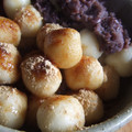 ぼなろん's cooksnap of when they made 白玉☆きな粉と黒蜜がけ.
