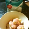 プリティースノー's cooksnap of when they made 豆腐のから揚げ　豆乳オーロラソース.