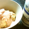 プリティースノー's cooksnap of when they made 豆腐のから揚げ　オーロラソース.