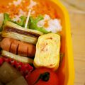 あくろsan's cooksnap of when they made お弁当♡　桜えび香る卵焼き.