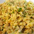 himikocook's cooksnap of when they made 豚とネギdeウメぇチャーハン.