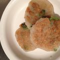 まめたまこ's cooksnap of when they made 離乳後期〜新じゃがとそら豆のおやき.