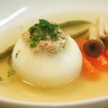 momosukekan's cooksnap of when they made ★新タマネギの肉詰めスープ★.