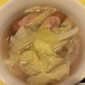 ひろあき☆'s cooksnap of when they made ウインナーと白菜のスープ.