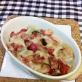 龍青空ママ's cooksnap of when they made 茄子とベーコンのチーズ焼き.