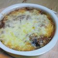 imajunjun's cooksnap of when they made 茄子とミートソースのミルフィーユ焼き.