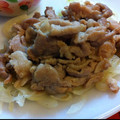 ボソバユ's cooksnap of when they made 簡単♪塩麹でコク旨☆豚肉のショウガ焼き.