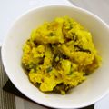ハナレ's cooksnap of when they made 南瓜とさつま芋のサラダ☆黒豆・クリチin.