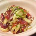 papikun's cooksnap of when they made まぐろのわさび和え.