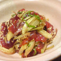 papikun's cooksnap of when they made まぐろのわさび和え.