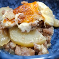 ayayuito's cooksnap of when they made 豚ひき肉とじゃがいものマヨネーズ焼き.