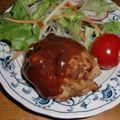 おけいちゃーん's cooksnap of when they made シャキシャキ♪ *根菜バーグ*.