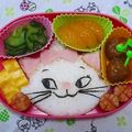ぱど☆ちょ's cooksnap of when they made ☆マリーのサンドイッチ（キャラ弁）☆.