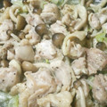 ＊みるこくろこっぺ＊'s cooksnap of when they made 鶏としめじのネギ塩炒め.