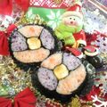 みなみんくっきんぐ's cooksnap of when they made お花の海苔巻き.