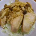 みあかり's cooksnap of when they made 鳥むね肉のオリーブオイル蒸しキノコソース.