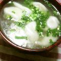 オリーブ＊'s cooksnap of when they made 簡単昼ごはん☆水餃子スープ！！！！.