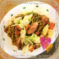 向日葵◎'s cooksnap of when they made ソース焼きそばをもっと美味しく☆.