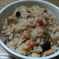Sachi☆cafe's cooksnap of when they made 焼鮭の釜飯風炊き込みご飯.