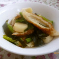 夏の記念日's cooksnap of when they made カブの葉とちくわの煮浸し.