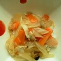 smileys's cooksnap of when they made たっぷり白菜のおろしあんかけうどん♨.