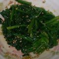 まいちゃちゃん's cooksnap of when they made ほうれん草☆ナムル.