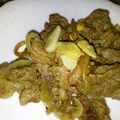 ぽこがーる's cooksnap of when they made ニンニク風味！牛肉とタマネギの醤油炒め.