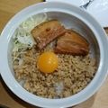ninoudep's cooksnap of when they made また食べたくなる！「鶏そぼろで月見丼」.