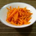 ヌーシ's cooksnap of when they made にんじん塩炒め.
