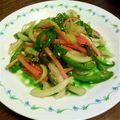 sweetbox25's cooksnap of when they made 美肌効果抜群！セロリのきんぴら＊。.