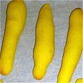 seiakaka's cooksnap of when they made ふわふわ南瓜スティックパン（離乳食）.